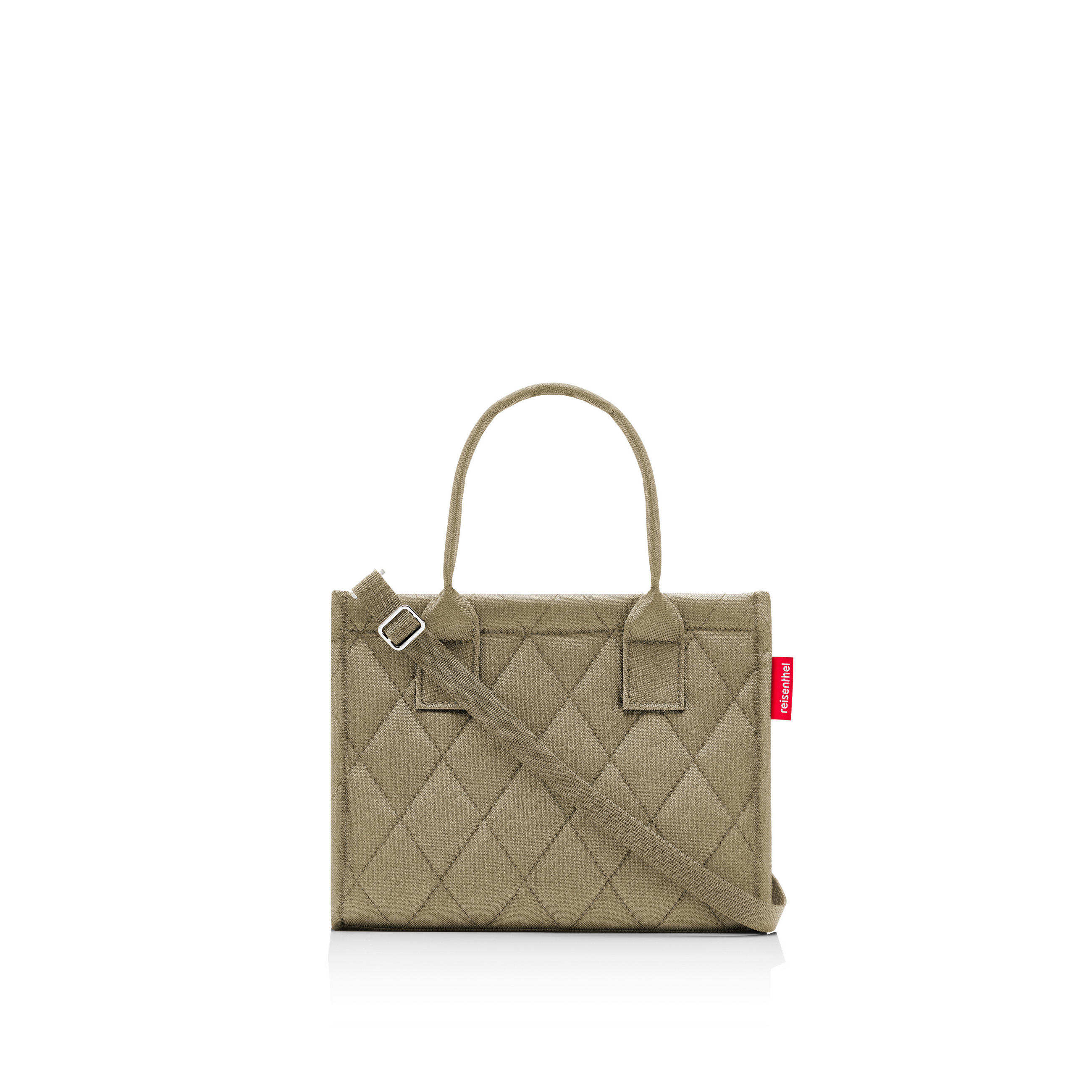 EINKAUFSTASCHE  - Olivgrün, Basics, Textil (27/21/14cm) - Reisenthel