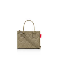EINKAUFSTASCHE  - Olivgrün, Basics, Textil (27/21/14cm) - Reisenthel