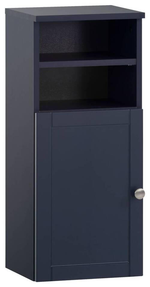 UNTERSCHRANK 30,3/70/25,4 cm   - Silberfarben/Dunkelblau, Basics, Holzwerkstoff/Metall (30,3/70/25,4cm) - Stylife