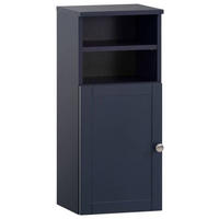 UNTERSCHRANK 30,3/70/25,4 cm   - Silberfarben/Dunkelblau, Basics, Holzwerkstoff/Metall (30,3/70/25,4cm) - Stylife