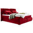 BOXSPRINGBETT 180/200 cm in Rot - Silberfarben/Rot, KONVENTIONELL, Holzwerkstoff/Kunststoff (180/200cm) - Carryhome BOXSPRINGBETT 180/200 cm in Rot - Silberfarben/Rot, KONVENTIONELL, Holzwerkstoff/Kunststoff (180/200cm) - Carryhome
