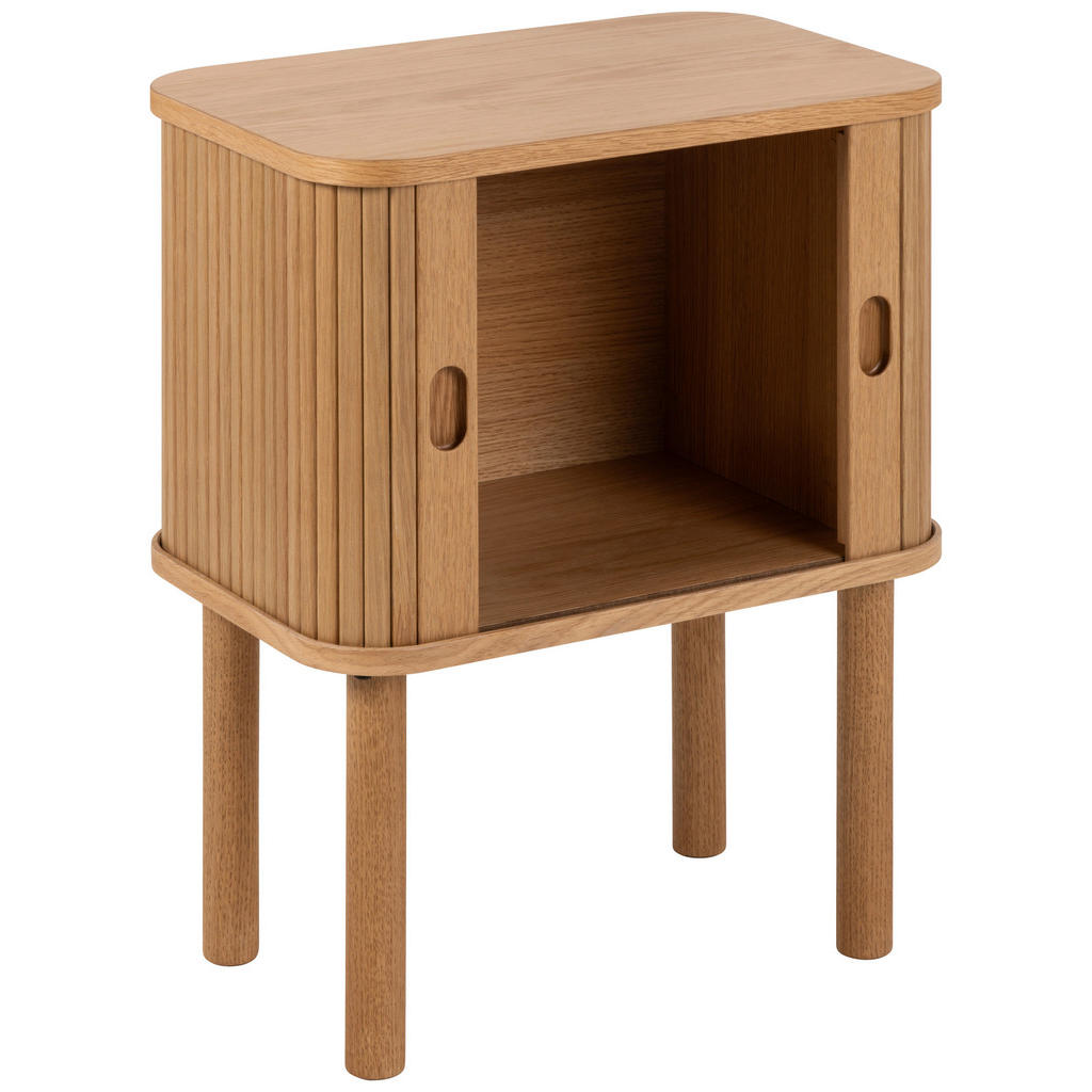 Thumbnail - Xxxl Nachtschrank Langley, Eiche, Holzwerkstoff, 30x60x45 cm, Typenauswahl, Schlafzimmer, Nachttische