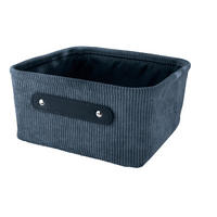 AUFBEWAHRUNGSBOX - Dunkelblau, Basics, Kunststoff (23/11/23cm) - Kleine Wolke