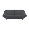 3-SITZER-SOFA in Chenille Anthrazit  - anthracite, Design, textile (223/87/96cm) - MID.YOU