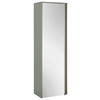 GARDEROBENSCHRANK  in 60/200/40 cm  - Eichefarben/Salbeigrün, Design, Glas/Holzwerkstoff (60/200/40cm) - Modante