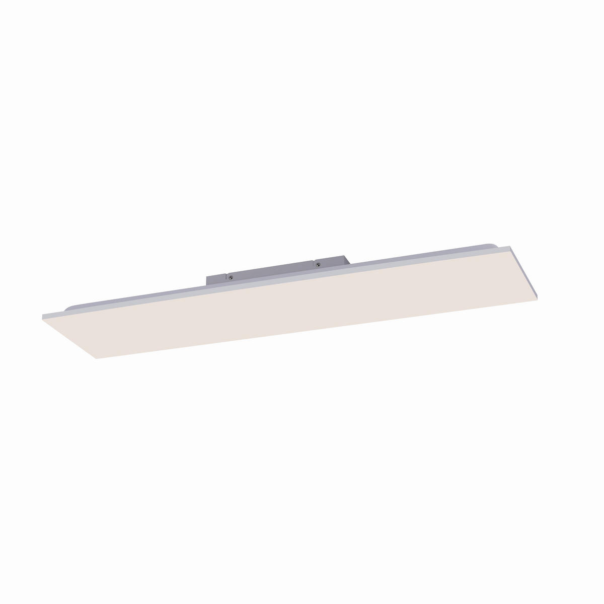 LED-DECKENLEUCHTE Canvas 100/25/6,2 cm   - Basics, Kunststoff/Metall (100/25/6,2cm)