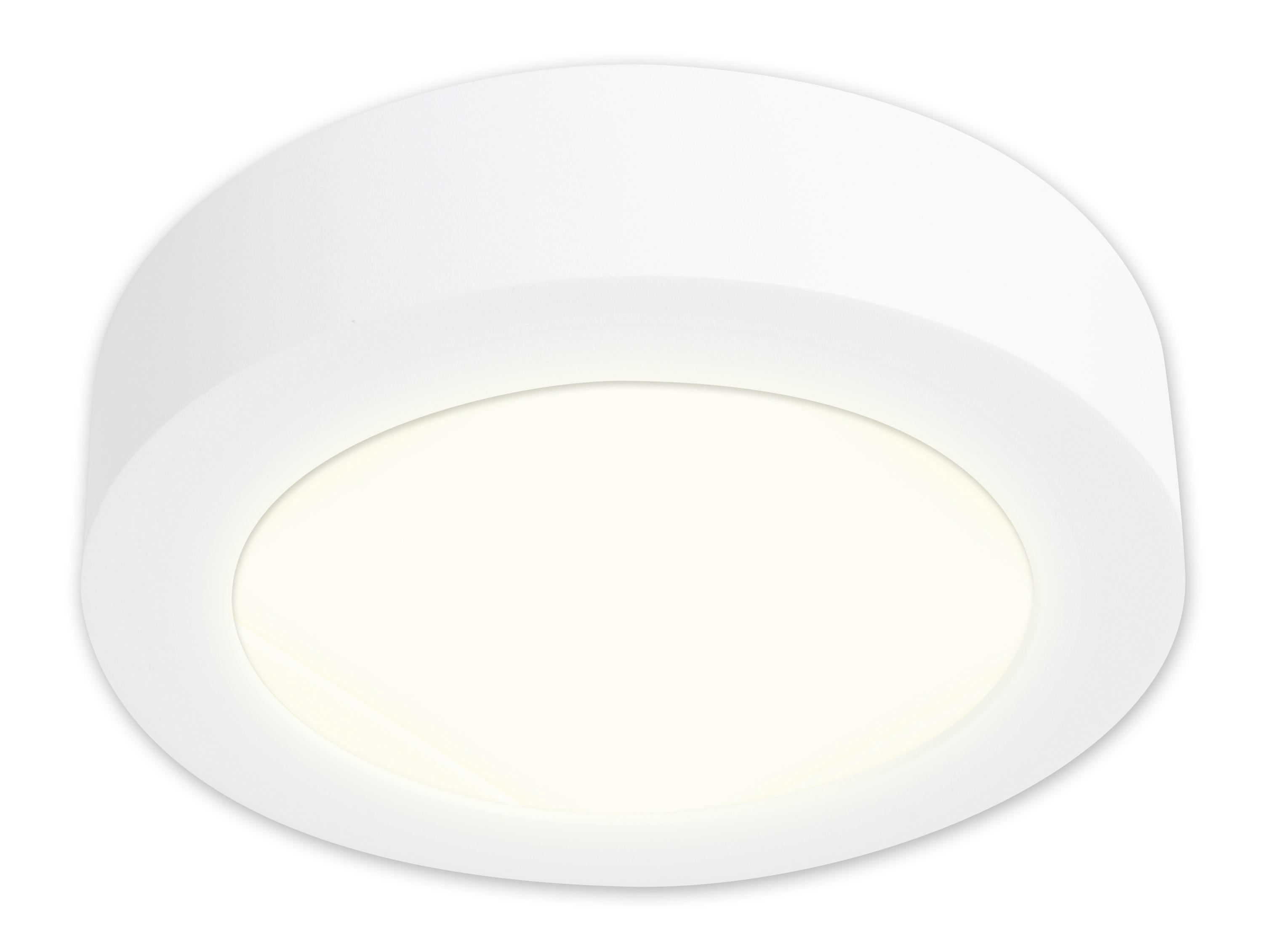 LED-DECKENLEUCHTE  - Weiß, Design, Kunststoff/Metall (17/4cm) - Näve