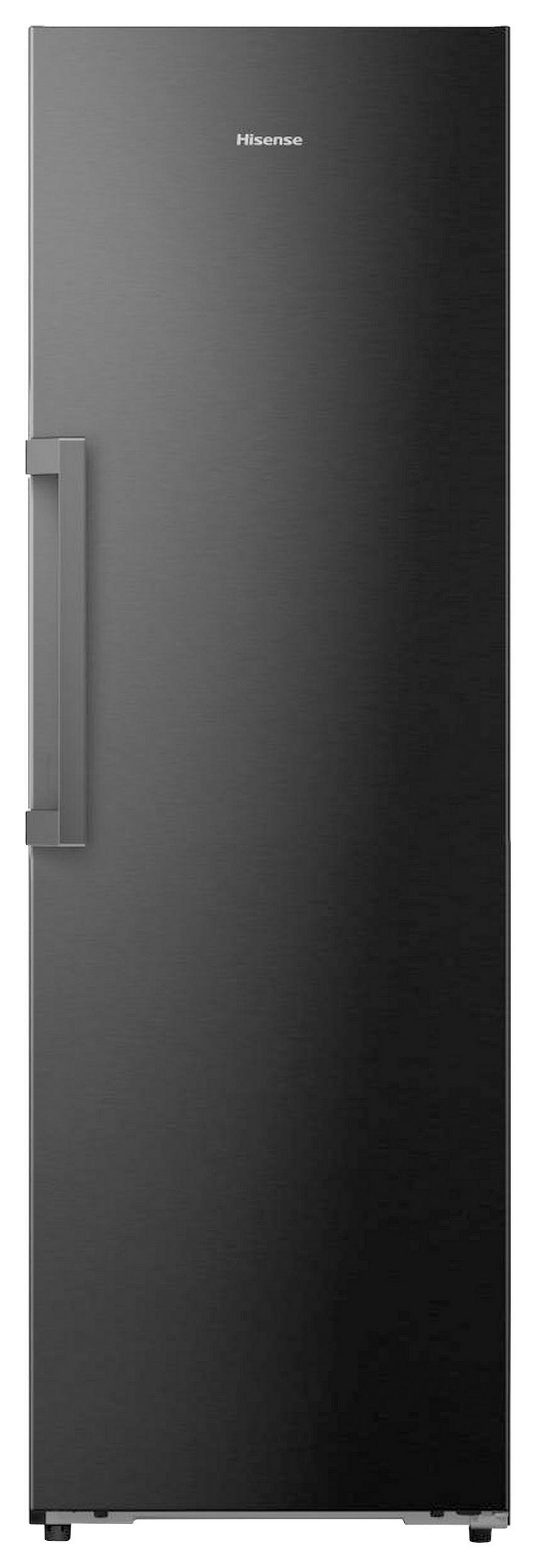 GEFRIERSCHRANK FT5K310GSFC1  - Schwarz, Basics, Metall (59,5/185,6/60cm) - Hisense