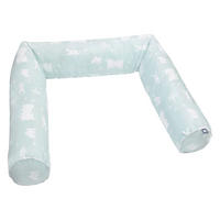 NESTCHENSCHLANGE Picture Garden  - Weiss/Mintgrün, Basics, Textil (14/180cm) - Avelia