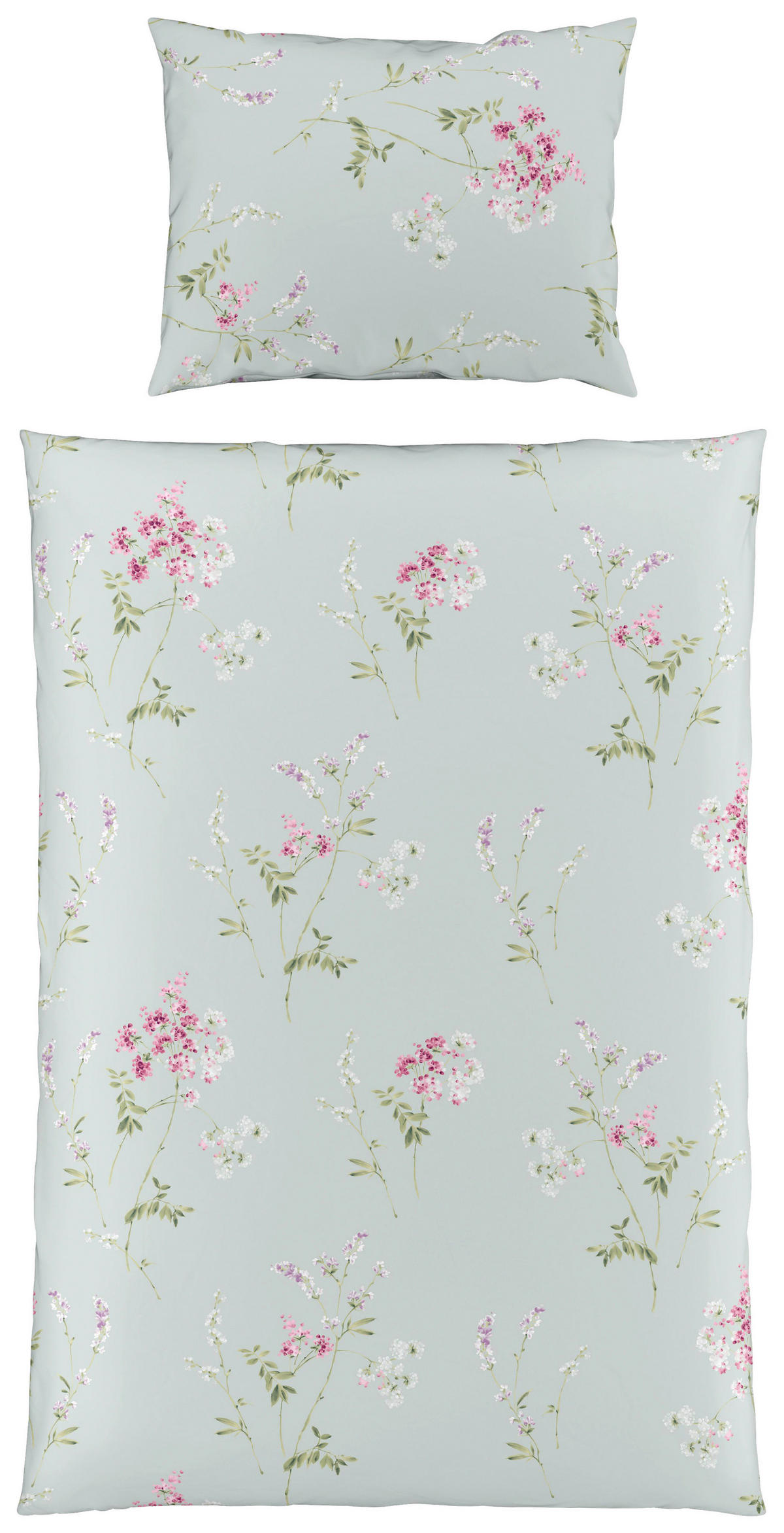 BETTWÄSCHE Timeless/Standard Makosatin 140/200 cm  - Türkis/Jadegrün, Basics, Textil (140/200cm) - Fleuresse