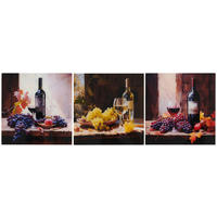 GLASBILD Getränke  - Multicolor, Basics, Glas (30/90/1,40cm) - Euroart