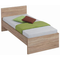 BETT 90/200 cm  in Sonoma Eiche  - Sonoma Eiche, KONVENTIONELL, Holzwerkstoff (90/200cm) - Carryhome