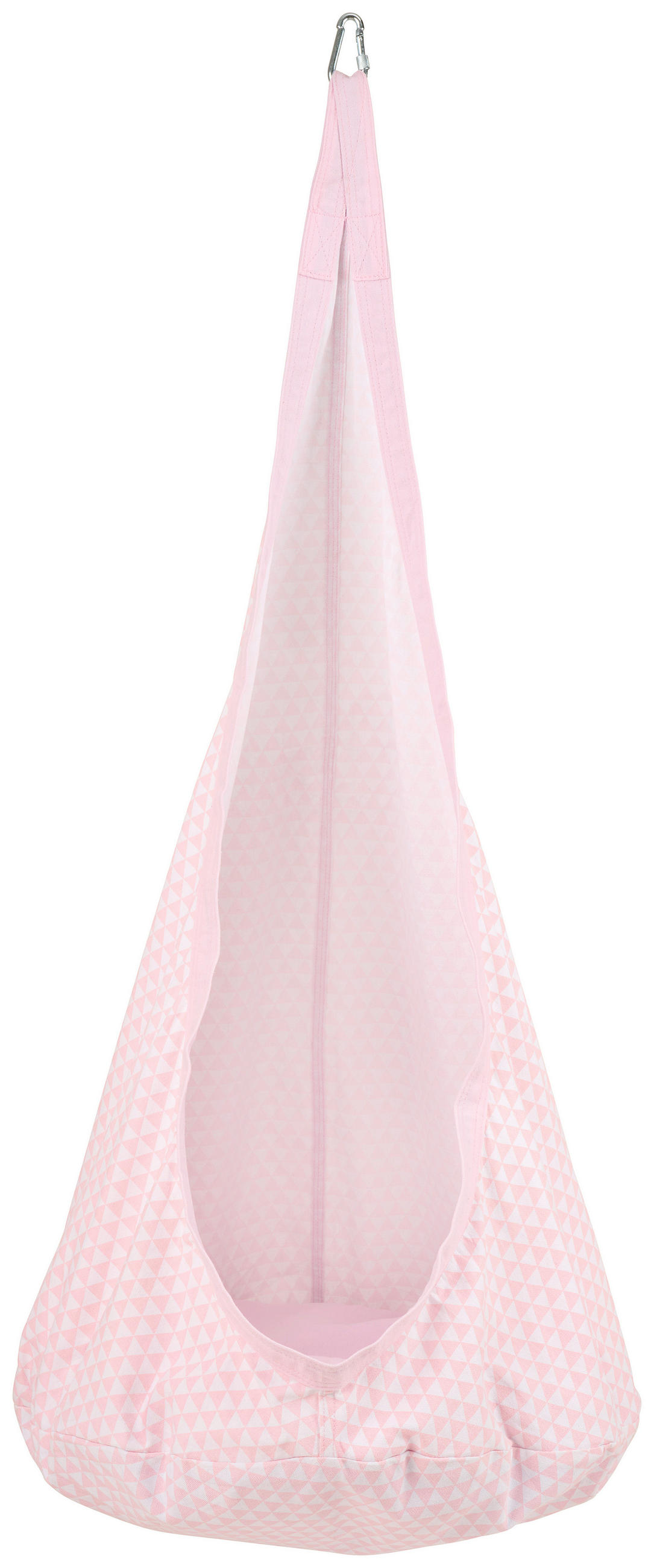 ZÁVESNÉ HOJDACIE KRESLO ružová - ružová, Trend, kov/textil (70/150cm) - My Baby Lou