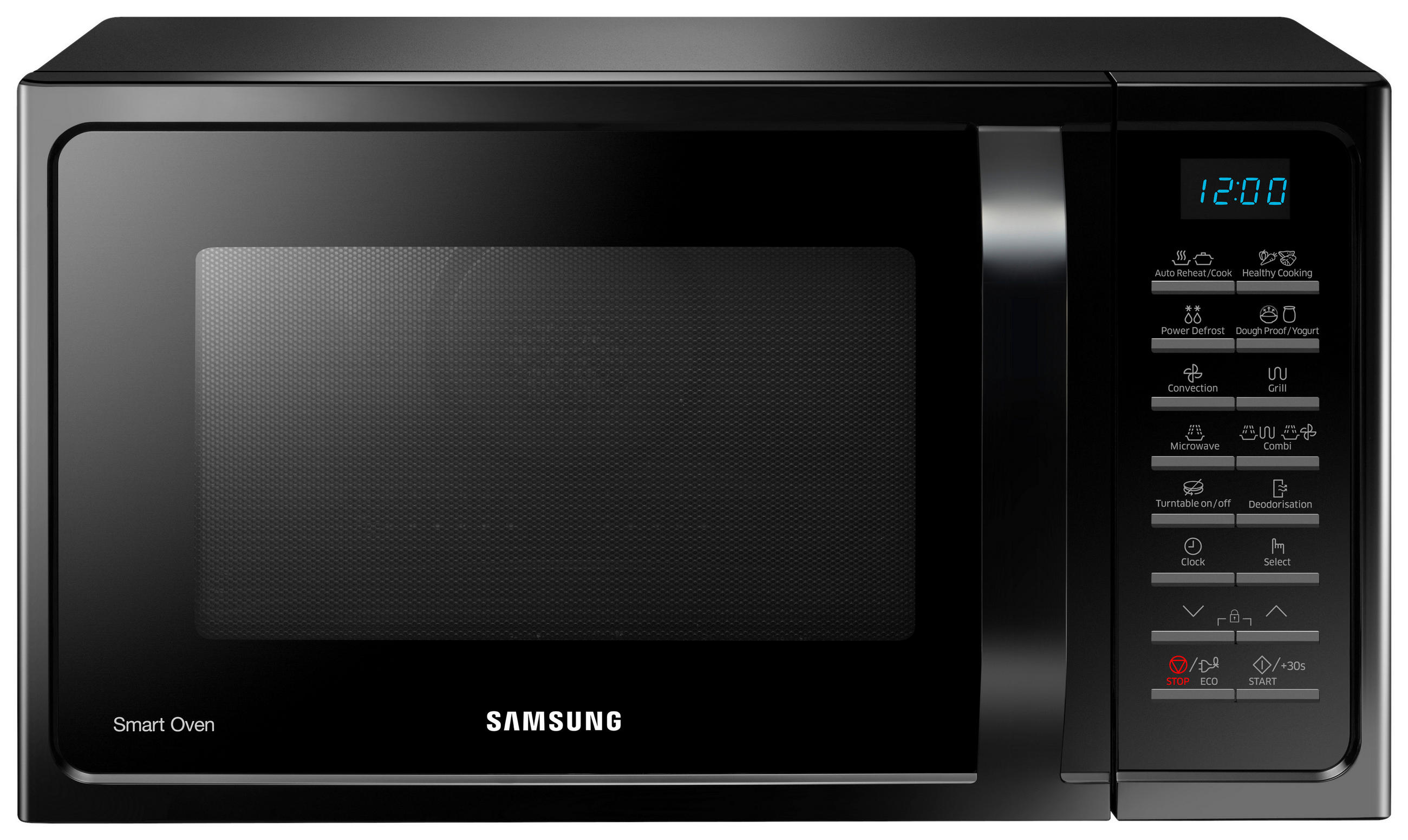 MIKROWELLE MC28H5015AK/EG  - Schwarz, KONVENTIONELL, Glas/Kunststoff (51,7/31/47,5cm) - Samsung