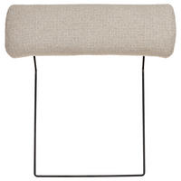 NACKSTÖD i  - ljusgrå, Basics, metall/textil (62/62/14cm) - Novel