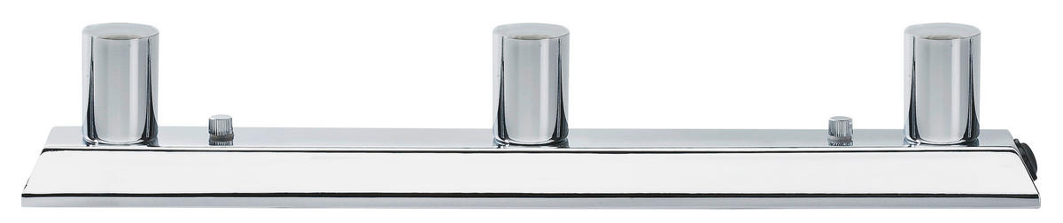 SPIEGELLEUCHTE MIRROR REGULA 42/7,5/5 cm   - Chromfarben, Design, Metall (42/7,5/5cm) - Paulmann
