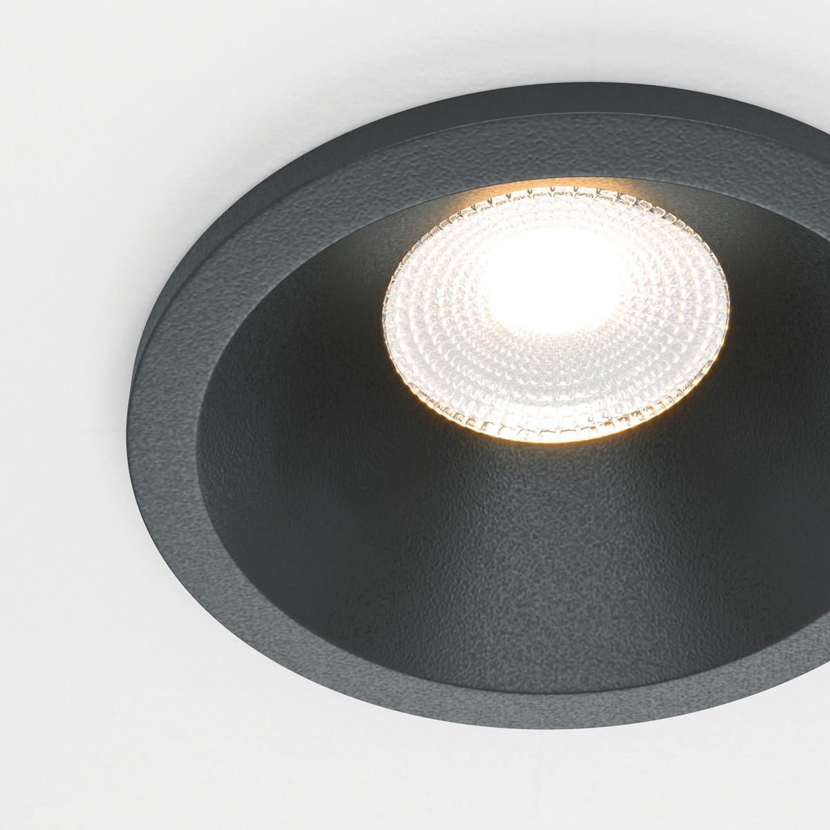 DECKENLEUCHTE Downlight 6/6 cm  - Schwarz, Design, Metall (6/6cm) - MAYTONI