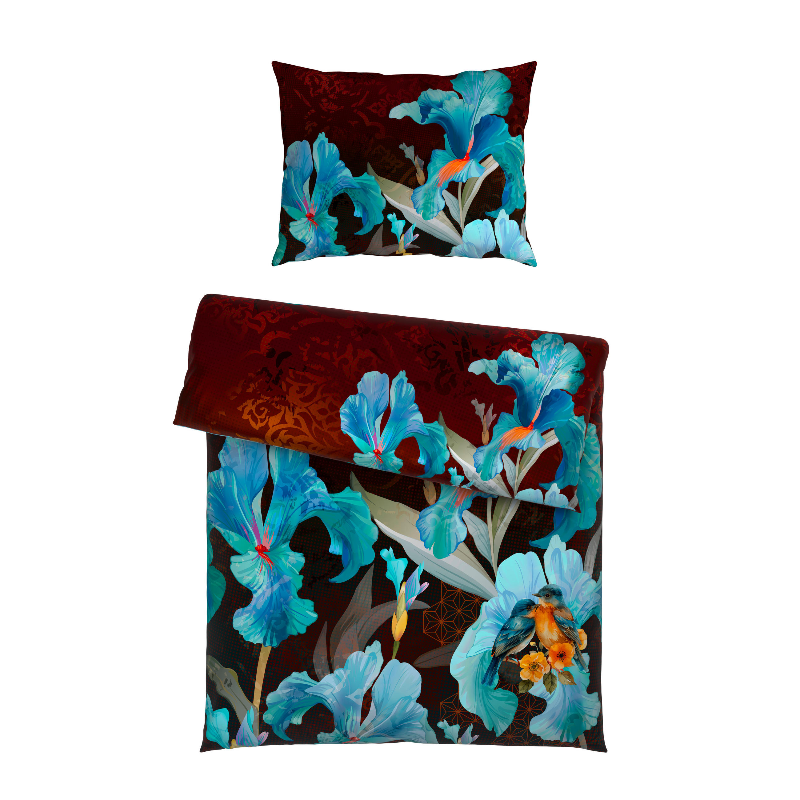VÄNDBART PÅSLAKANSET satin 150/210 cm  - multicolor, Trend, textil (150/210cm) - Esposa