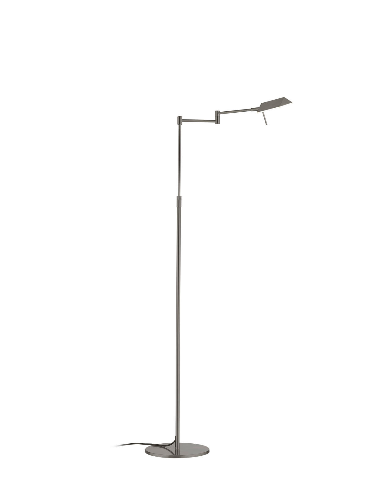LED-STEHLEUCHTE 46/146 cm    - Bronzefarben, KONVENTIONELL, Metall (46/146cm) - elements by BANKAMP