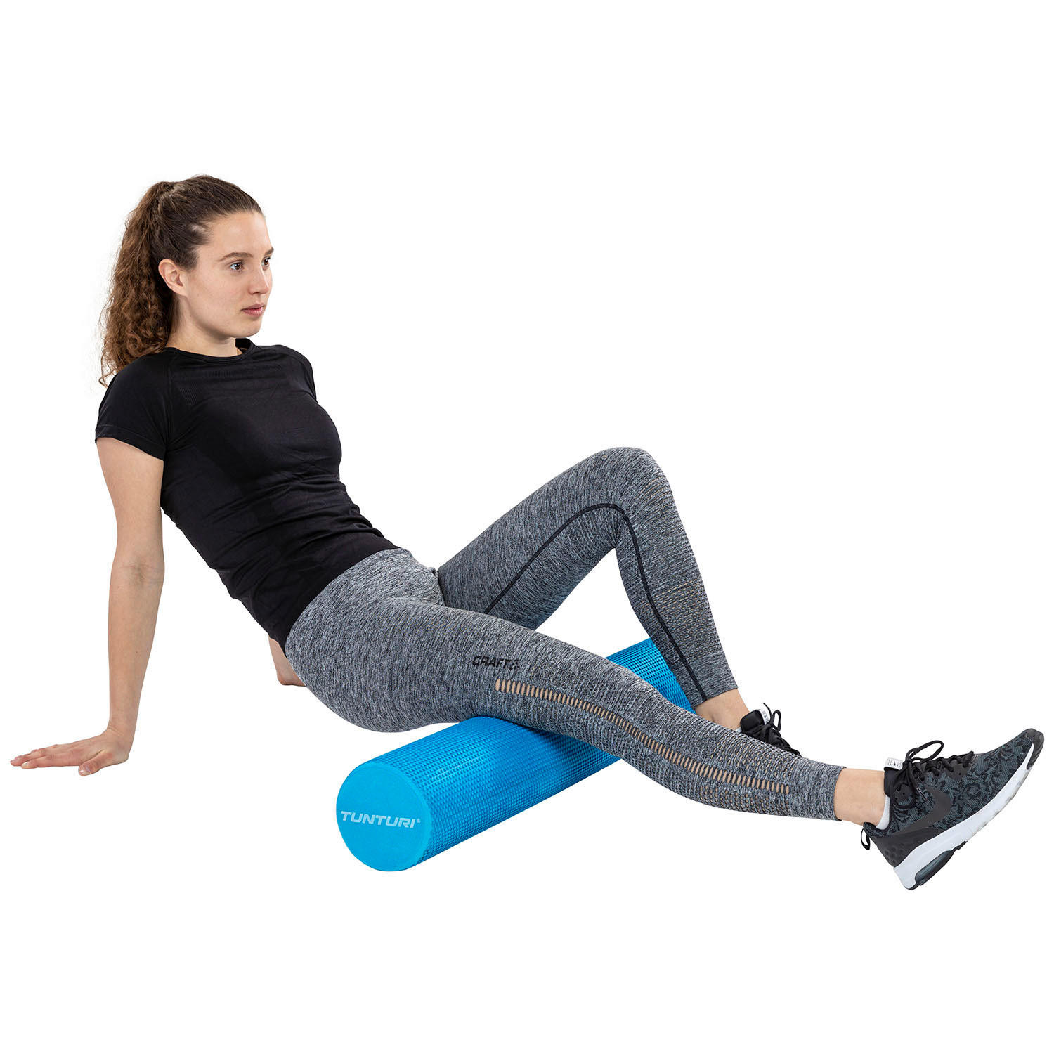 FASZIENROLLE - Blau, KONVENTIONELL, Kunststoff (15cm)