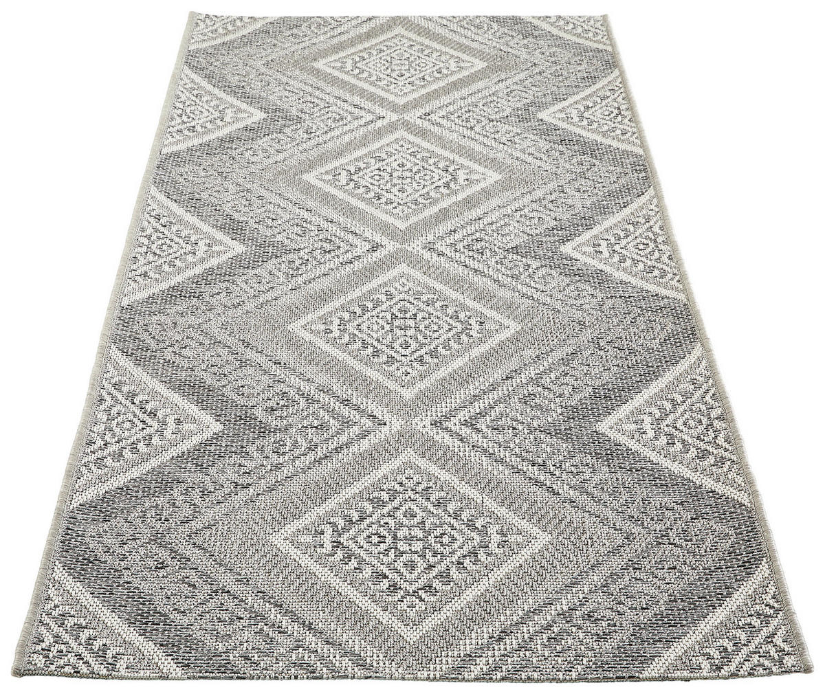 STAZA  siva     - siva, Dizajnerski, tekstil/plastika (80/200cm) - Novel