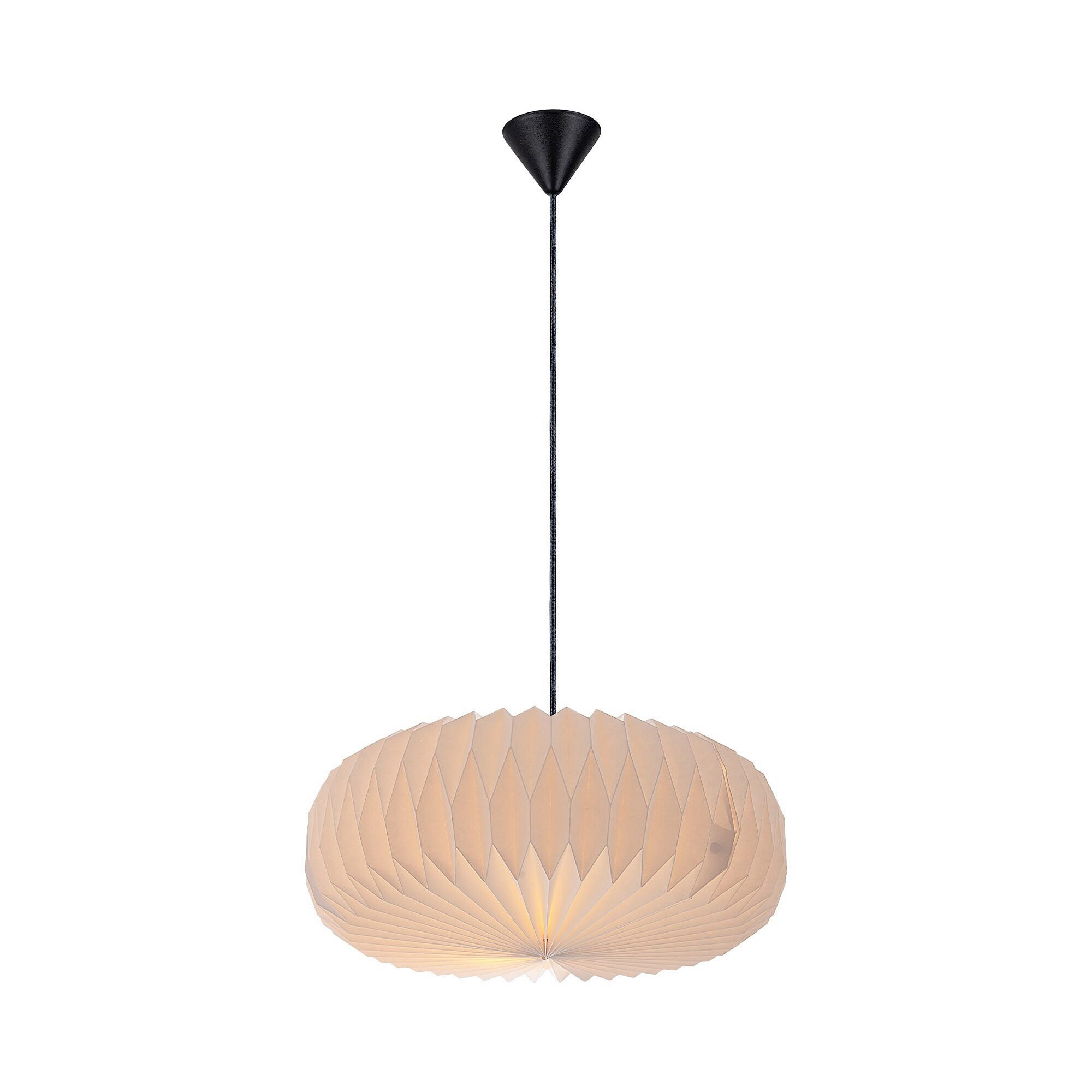 HÄNGELEUCHTE 45/18 cm   - Weiß, Natur, Papier (45/18cm) - Nordlux