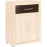 SCHUHSCHRANK Hochglanz Apfelbaumfarben, Braun - Apfelbaumfarben/Braun, KONVENTIONELL, Holzwerkstoff (78/101,2/41,5cm) - VENDA
