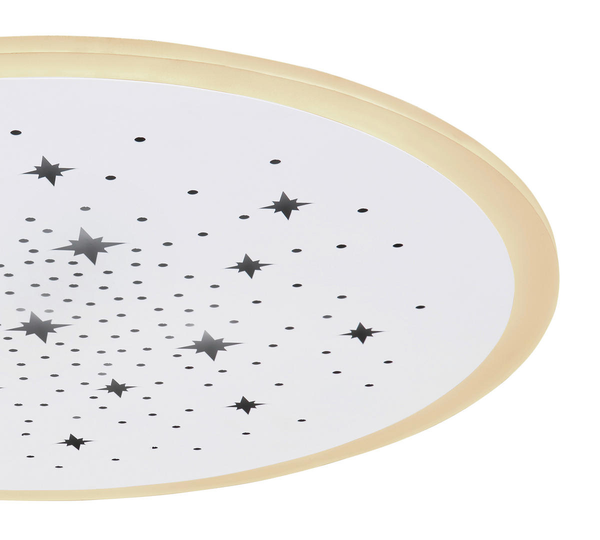 LED-DECKENLEUCHTE 38/5 cm   - Weiß, Design, Kunststoff/Metall (38/5cm) - Globo