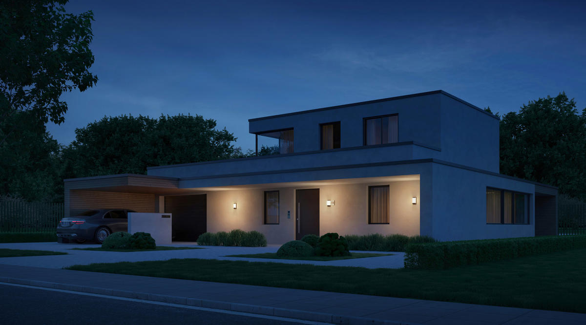 LED-AUßENLEUCHTE - Anthrazit (6.5/36.6/23.5cm) - Steinel