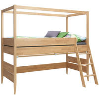 SPIELBETT 90/200 cm  - Eichefarben, Modern, Holz (90/200cm) - Paidi