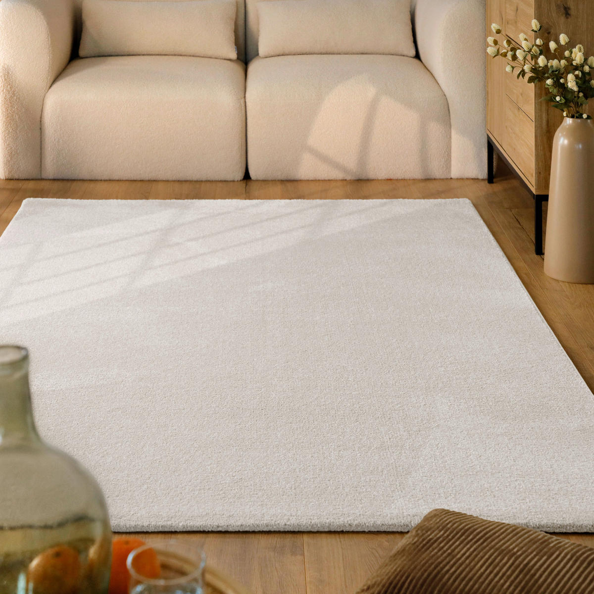 WEBTEPPICH  Wohnzimmer 200/290 cm Vegas Creme rechteckig  - Creme, KONVENTIONELL, Textil (200/290cm) - Esprit
