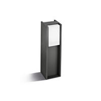 POLLERLEUCHTE Bridge 12,1/40,2/12,1 cm   - Schwarz, Basics, Kunststoff/Metall (12,1/40,2/12,1cm) - Philips