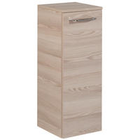 UNTERSCHRANK 30,5/81/32 cm   - Eschefarben/Alufarben, MODERN, Glas/Holzwerkstoff (30,5/81/32cm) - MID.YOU