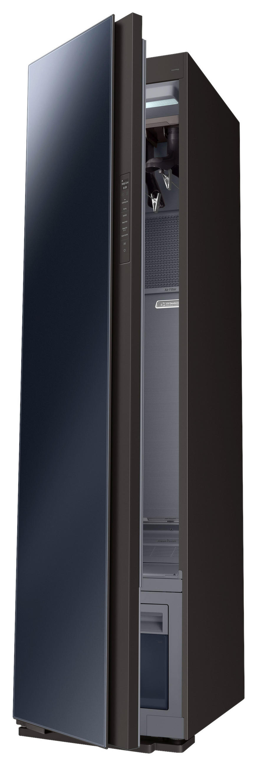 SELBSTREINIGUNGSSYSTEM - Schwarz/Dunkelblau, Basics, Karton/Kunststoff (44,5/185/63,2cm) - Samsung