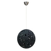 PENDELLAMPA Frida 40/40 cm  - svart, Klassisk, plast (40/40cm)