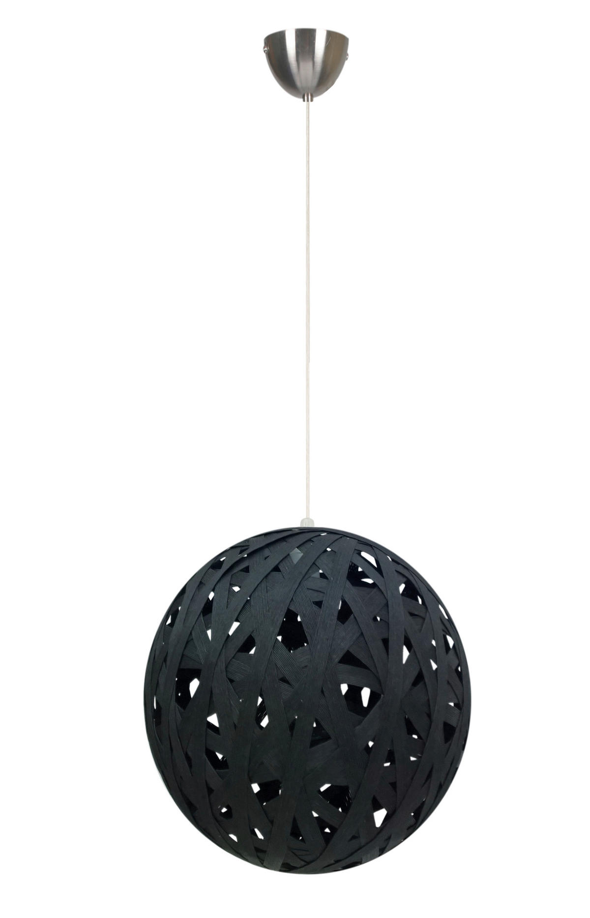 PENDELLAMPA Frida 40/40 cm  - svart, Klassisk, plast (40/40cm)