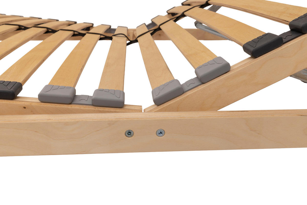 LATTENROST 80/200 cm Kopfteil, Fußteil verstellbar, Birke  - Naturfarben, Basics, Holz (80/200cm) - MID.YOU