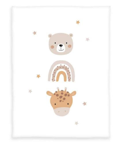 BABYDECKE 75/100 cm  - Weiß, Textil (75/100cm) - Herding