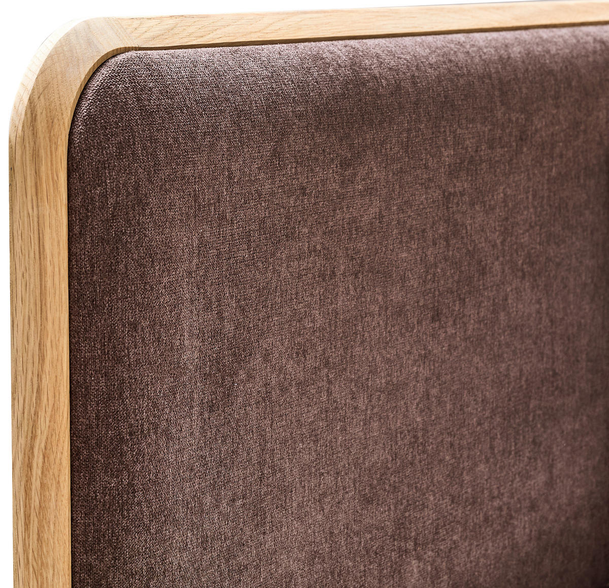 BETT 180/200 cm,  in Hellbraun, Wildeiche,  - Hellbraun/Wildeiche, Natur, Holz/Textil (180/200cm) - Linea Natura