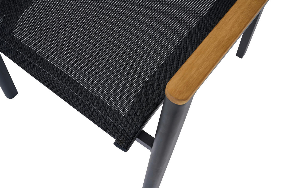 STAPELSESSEL in Holz, Metall, Kunststoff Grau  - Grau, Basics, Holz/Kunststoff (67,5/90/56cm) - Siena Garden