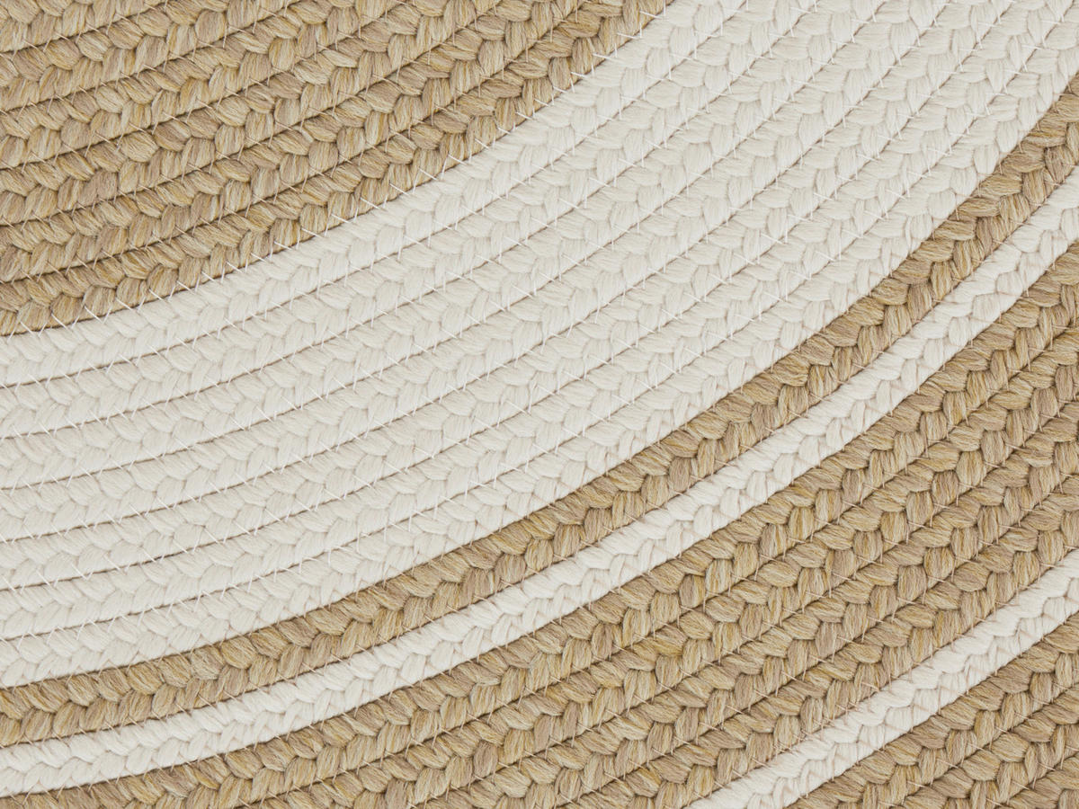 OUTDOORTEPPICH 200 cm Braided Beige, Creme  - Beige/Creme, Design, Kunststoff (200cm) - Hanse Home