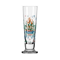 SCHNAPSGLAS 52 ml  - Blau/Rot, LIFESTYLE, Glas (3,5/3,5/11,3cm) - Ritzenhoff