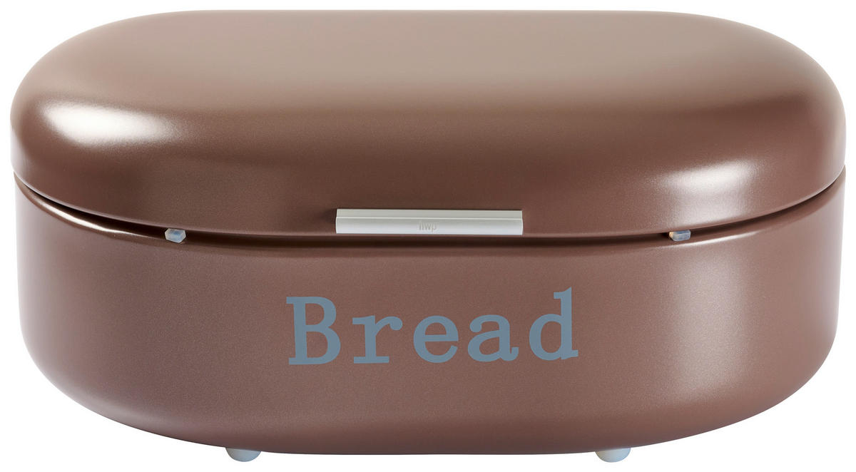 CHLEBNÍK - barvy stříbra/průhledné, Konvenční, kov/plast (40,5/26,5/18,8cm) - Homeware Profession.