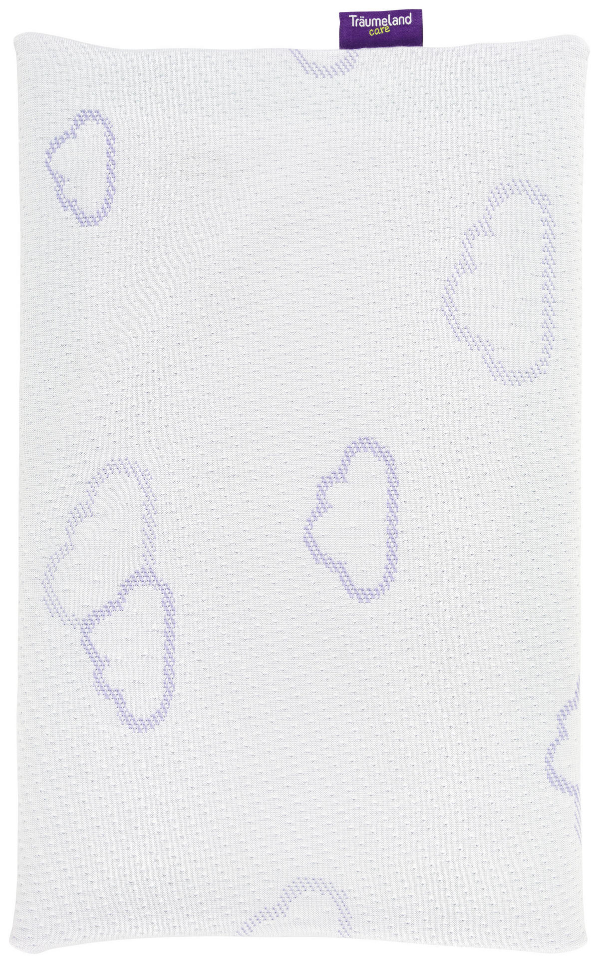JASTUK ZA BEBE      Wolke  - bijela/ljubičasta, Basics, tekstil (40/25cm) - Träumeland
