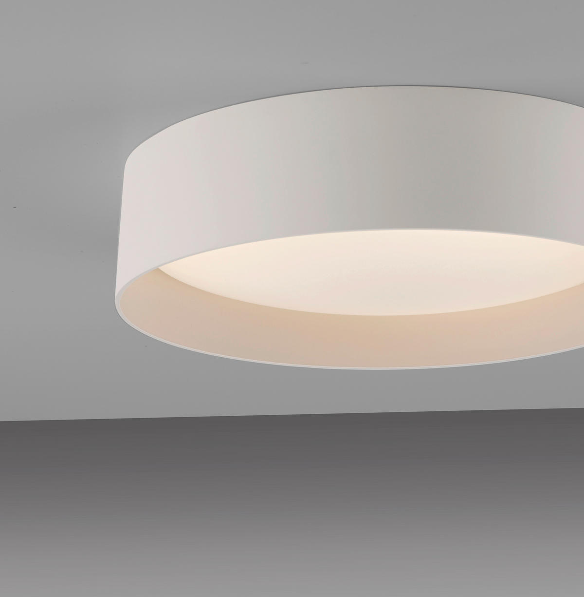 LED-DECKENLEUCHTE Tavoli 28.5/28.5/7 cm   - Sandfarben, KONVENTIONELL, Kunststoff/Metall (28.5/28.5/7cm) - Schöner Wohnen