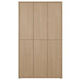 SCHUHSCHRANK 109,2/191,9/34,9 cm  - Eichefarben/Grau, MODERN, Holzwerkstoff/Kunststoff (109,2/191,9/34,9cm) - Carryhome