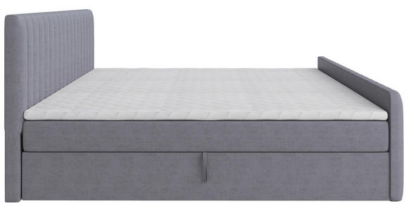 BOXBETT 180/200 cm  in Grau  - Schwarz/Grau, KONVENTIONELL, Holz/Textil (180/200cm) - Carryhome