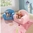 KINDERSESSEL - Hellblau, Basics, Textil (52/34/42cm) - My Baby Lou