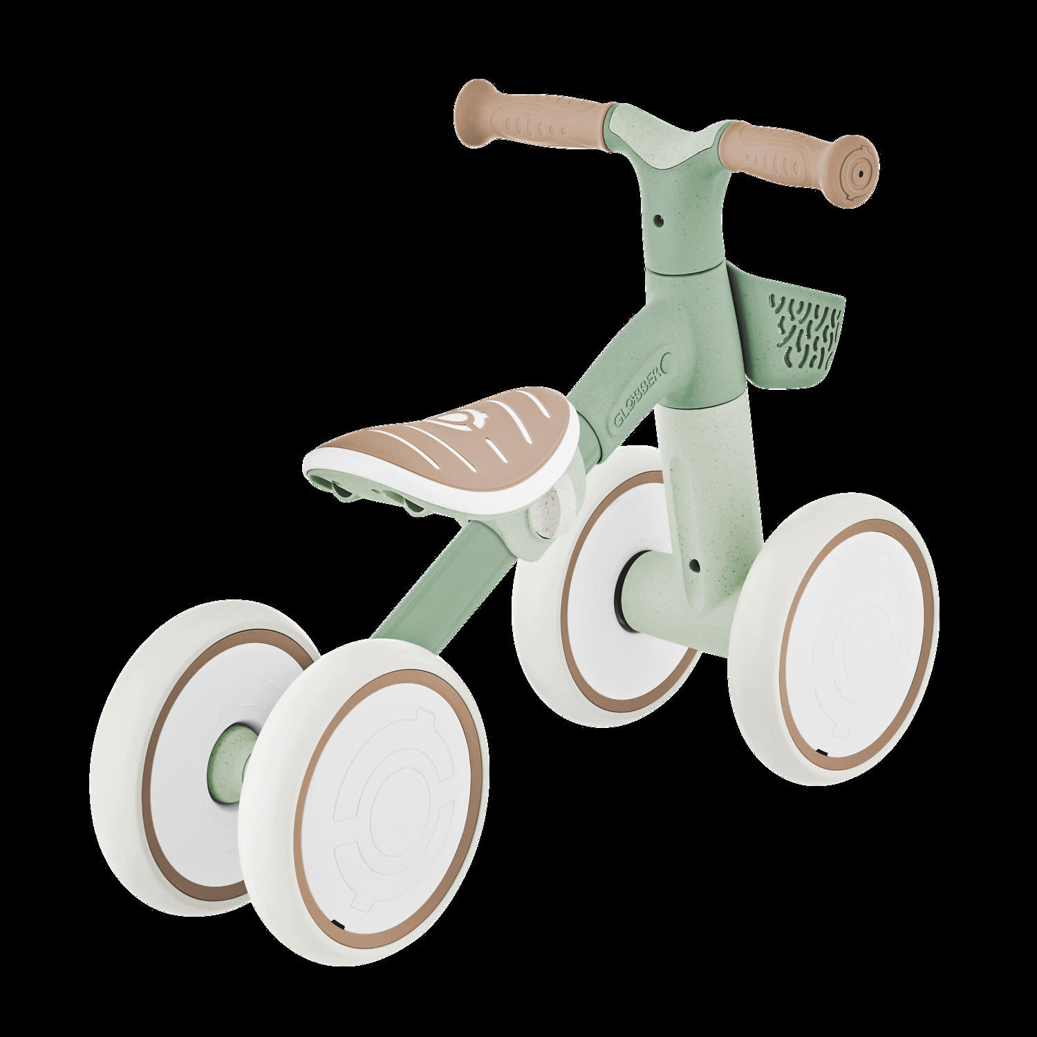 LAUFRAD LEARNING BIKE ECO  - Salbeigrün, Basics, Kunststoff (57,9/22,7/42,1cm) - GLOBBER