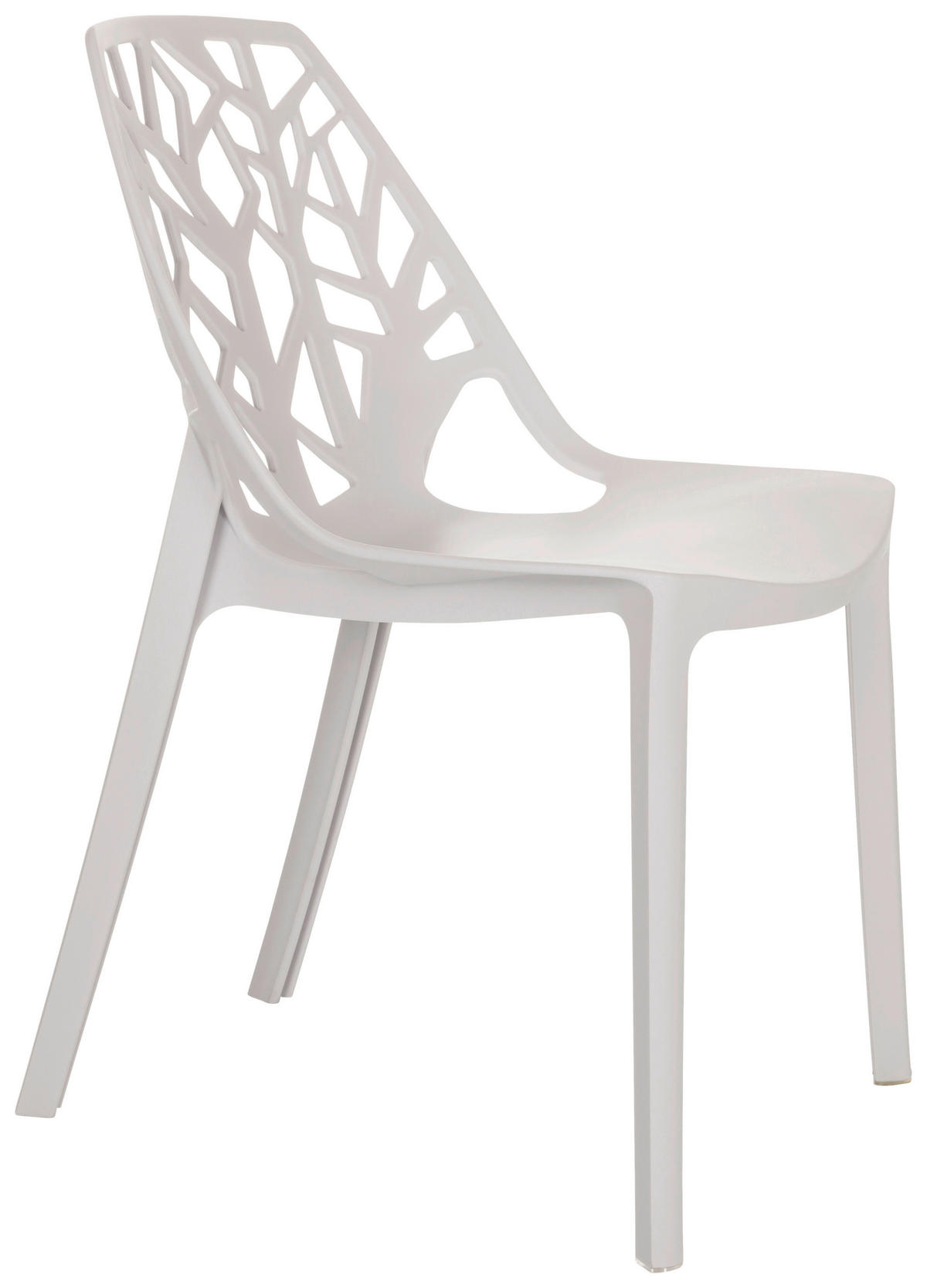 ŽIDLE, 47/80/56 cm - bílá, Basics, plast (47/80/56cm) - MID.YOU